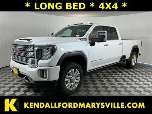 White Frost 2022 GMC Sierra 3500 Denali