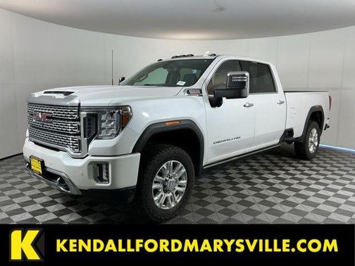 White Frost 2022 GMC Sierra 3500 Denali