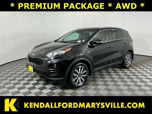 Black Cherry 2017 Kia Sportage EX