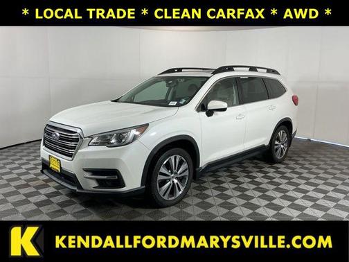 Crystal White Pearl 2019 Subaru Ascent Premium 8-Passenger