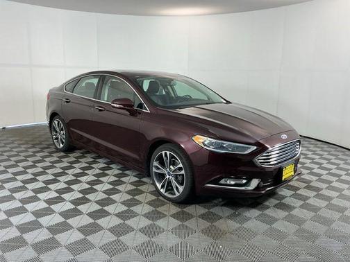 Burgundy Velvet Metallic Tinted Clearcoat 2017 Ford Fusion Titanium
