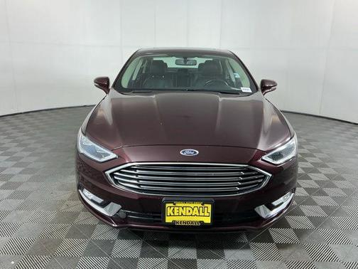 Burgundy Velvet Metallic Tinted Clearcoat 2017 Ford Fusion Titanium