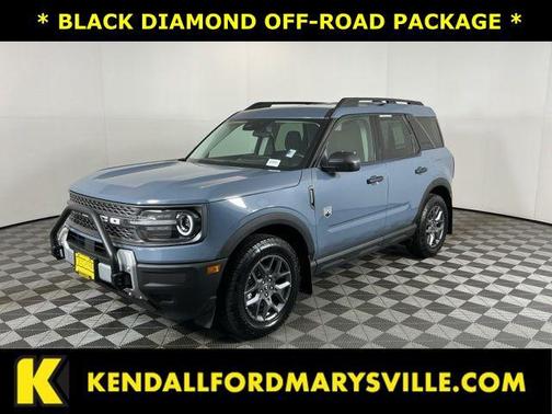 Azure Gray Metallic Tri-Coat 2025 Ford Bronco Sport Big Bend