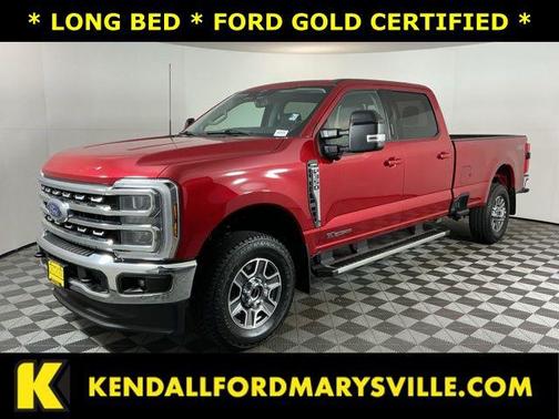 Rapid Red Metallic Tinted Clearcoat 2024 Ford F-350 Lariat
