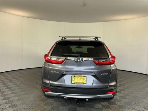 Gray 2017 Honda CR-V EX-L