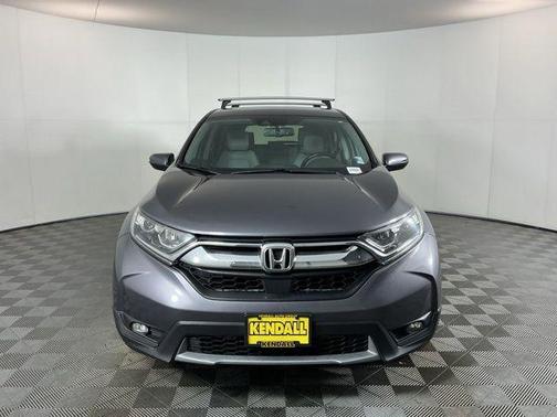 Gray 2017 Honda CR-V EX-L