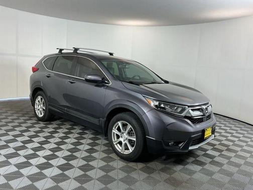 Gray 2017 Honda CR-V EX-L