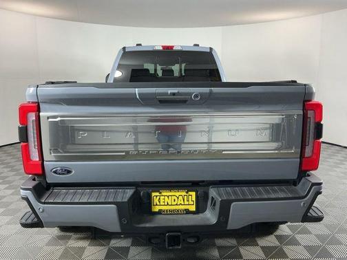 Glacier Gray Metallic TriCoat 2024 Ford F-450 Platinum