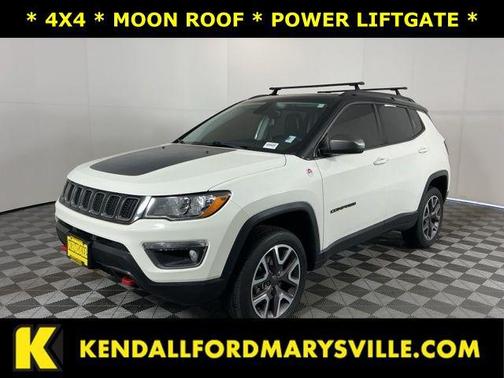 White Clearcoat 2018 Jeep Compass Trailhawk
