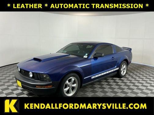 Vista Blue Clearcoat 2007 Ford Mustang Premium