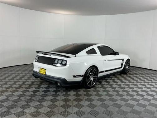 Performance White 2012 Ford Mustang Boss 302