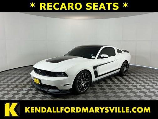 Performance White 2012 Ford Mustang Boss 302
