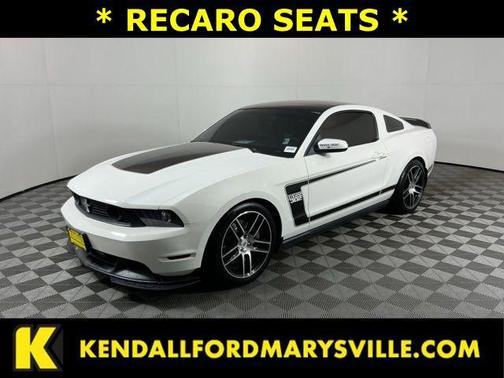 Performance White 2012 Ford Mustang Boss 302