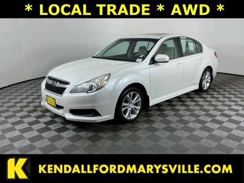 Satin White Pearl 2014 Subaru Legacy Premium