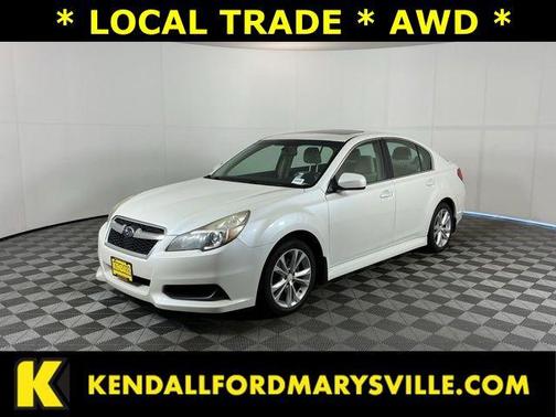 Satin White Pearl 2014 Subaru Legacy Premium