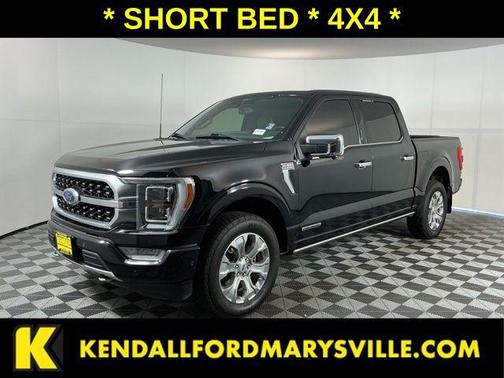 Agate Black Metallic 2022 Ford F-150 Platinum