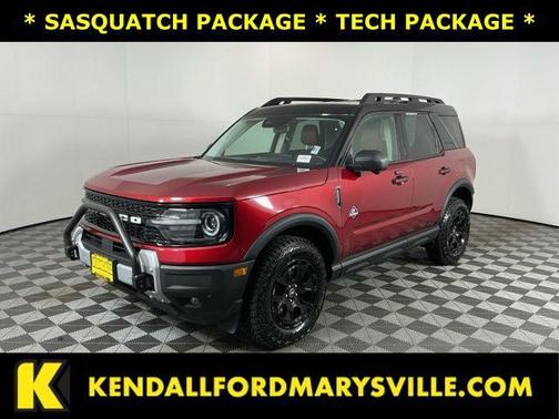 Ruby Red Metallic Tinted Clearcoat 2025 Ford Bronco Sport Outer Banks