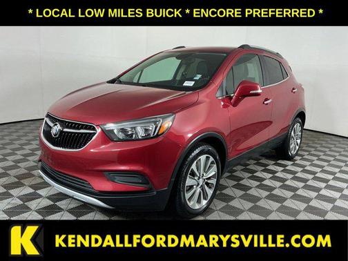 Red Metallic 2017 Buick Encore Preferred