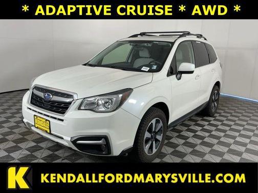 Crystal White Pearl 2018 Subaru Forester 2.5i Premium
