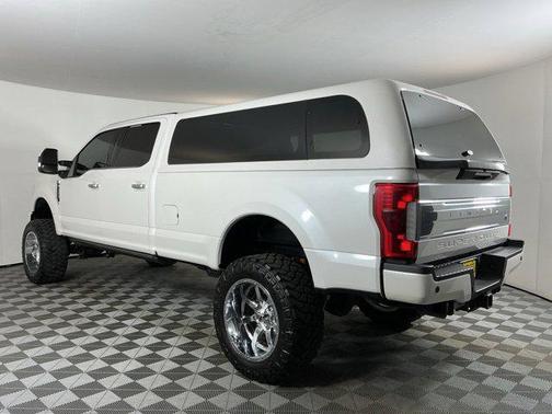 White Platinum Clearcoat Metallic 2019 Ford F-350 Platinum