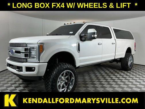 White Platinum Clearcoat Metallic 2019 Ford F-350 Platinum