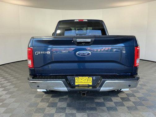 Blue 2016 Ford F-150 XLT
