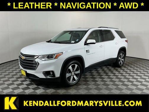 Summit White 2018 Chevrolet Traverse LT