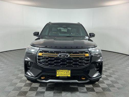 Agate Black Metallic 2026 Ford Explorer Tremor