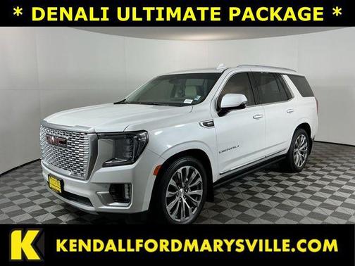 White Frost 2021 GMC Yukon Denali
