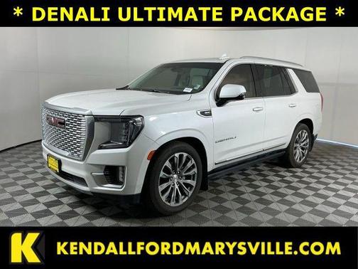 White Frost 2021 GMC Yukon Denali