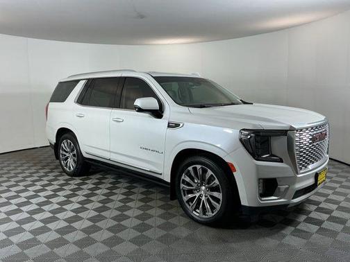 White Frost 2021 GMC Yukon Denali