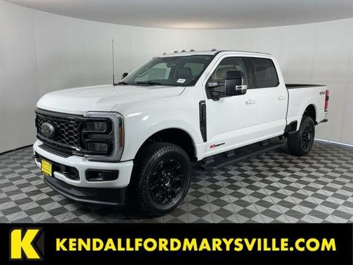 star white 2026 Ford F-250 Lariat