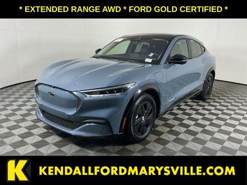 Vapor Blue Metallic 2023 Ford Mustang Mach-E California Route 1