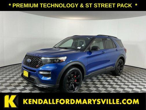 Atlas Blue Metallic 2020 Ford Explorer ST