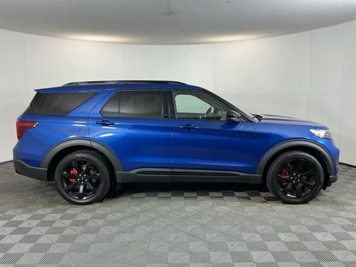 Atlas Blue Metallic 2020 Ford Explorer ST