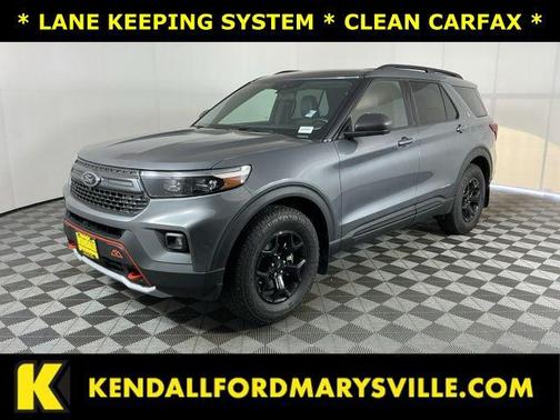 Carbonized Gray Metallic 2022 Ford Explorer Timberline