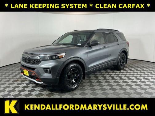 Carbonized Gray Metallic 2022 Ford Explorer Timberline