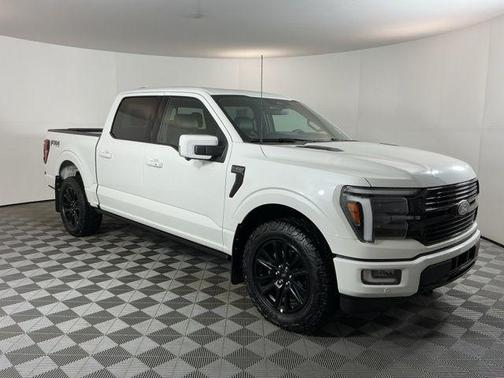 Star White Metallic Tri-Coat 2024 Ford F-150 Platinum