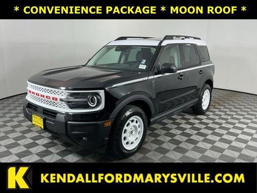 Shadow Black 2025 Ford Bronco Sport Heritage