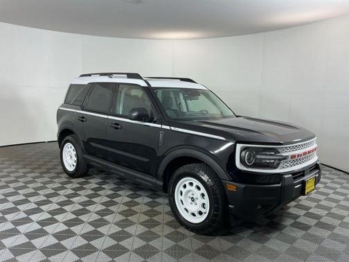 Shadow Black 2025 Ford Bronco Sport Heritage