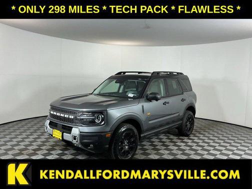 Carbonized Gray Metallic 2026 Ford Bronco Sport Badlands