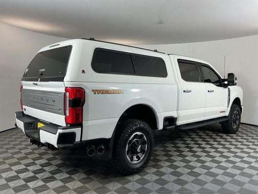 Star White Metallic Tri-Coat 2024 Ford F-350 Platinum