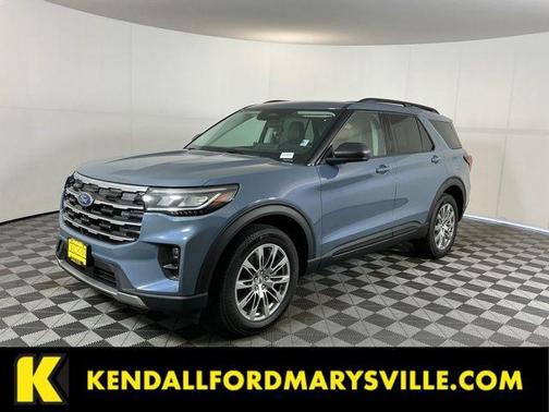 Vapor Blue Metallic 2026 Ford Explorer Active