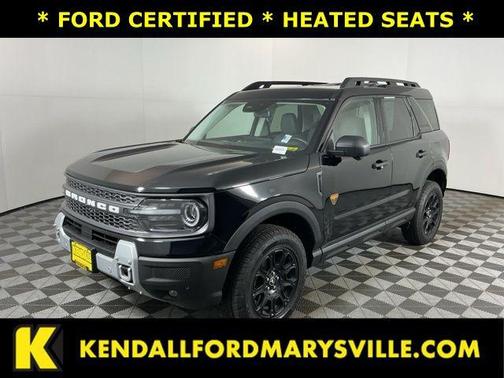 Shadow Black 2025 Ford Bronco Sport Badlands