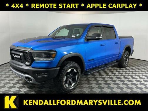 Hydro Blue Pearlcoat 2022 RAM 1500 Rebel