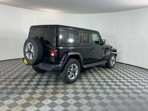 Black 2021 Jeep Wrangler Unlimited Sahara