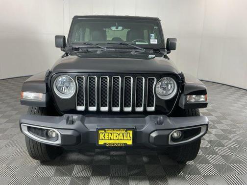 Black 2021 Jeep Wrangler Unlimited Sahara