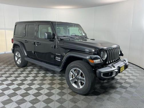 Black 2021 Jeep Wrangler Unlimited Sahara