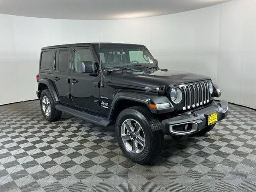 Black 2021 Jeep Wrangler Unlimited Sahara