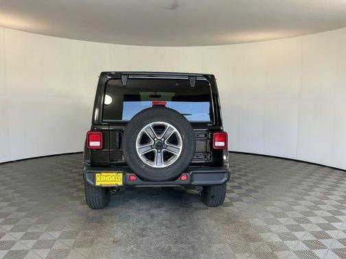 Black 2021 Jeep Wrangler Unlimited Sahara